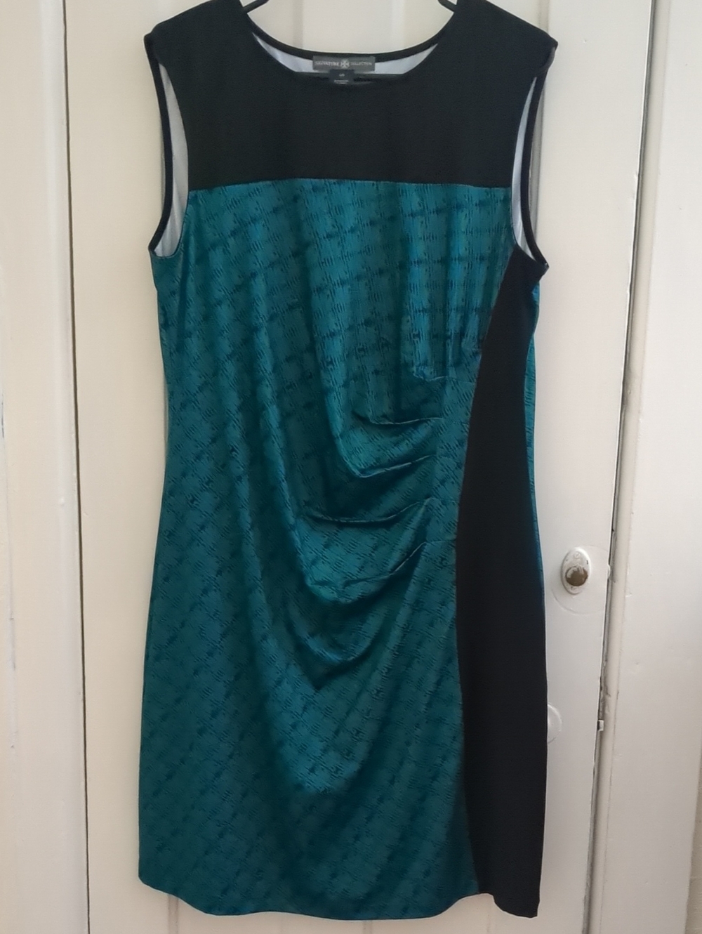 EUC Green and Black Dress, L